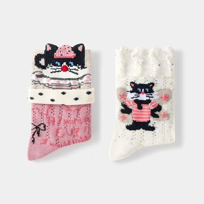 Sensori™ StoryPatch Girls' Textured Crew Sock
