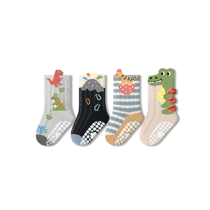 Sensori™ RoamPals Non-Slip Animal Crew Socks