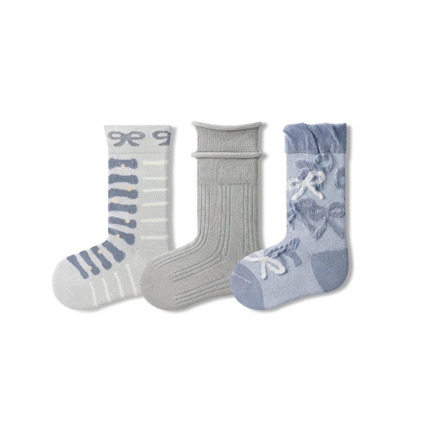 Sensori™ MeadowLace Textured Crew Socks
