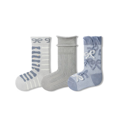 Sensori™ MeadowLace Textured Crew Socks