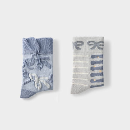 Sensori™ MeadowLace Textured Crew Socks