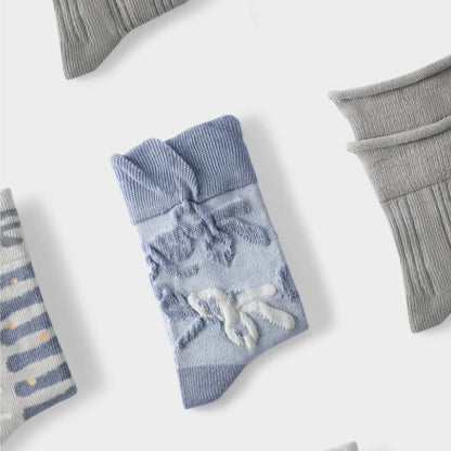 Sensori™ MeadowLace Textured Crew Socks