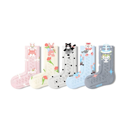 Sensori™ StorySprout Girls' 3D Animal Crew Sock