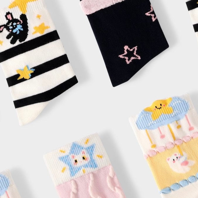 Sensori™ Storybook Friends Crew Socks
