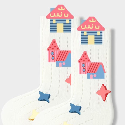 Sensori™ StorySprout Girls' 3D Animal Crew Sock