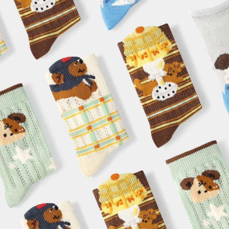 Sensori™ PupStory Textured Crew Sock