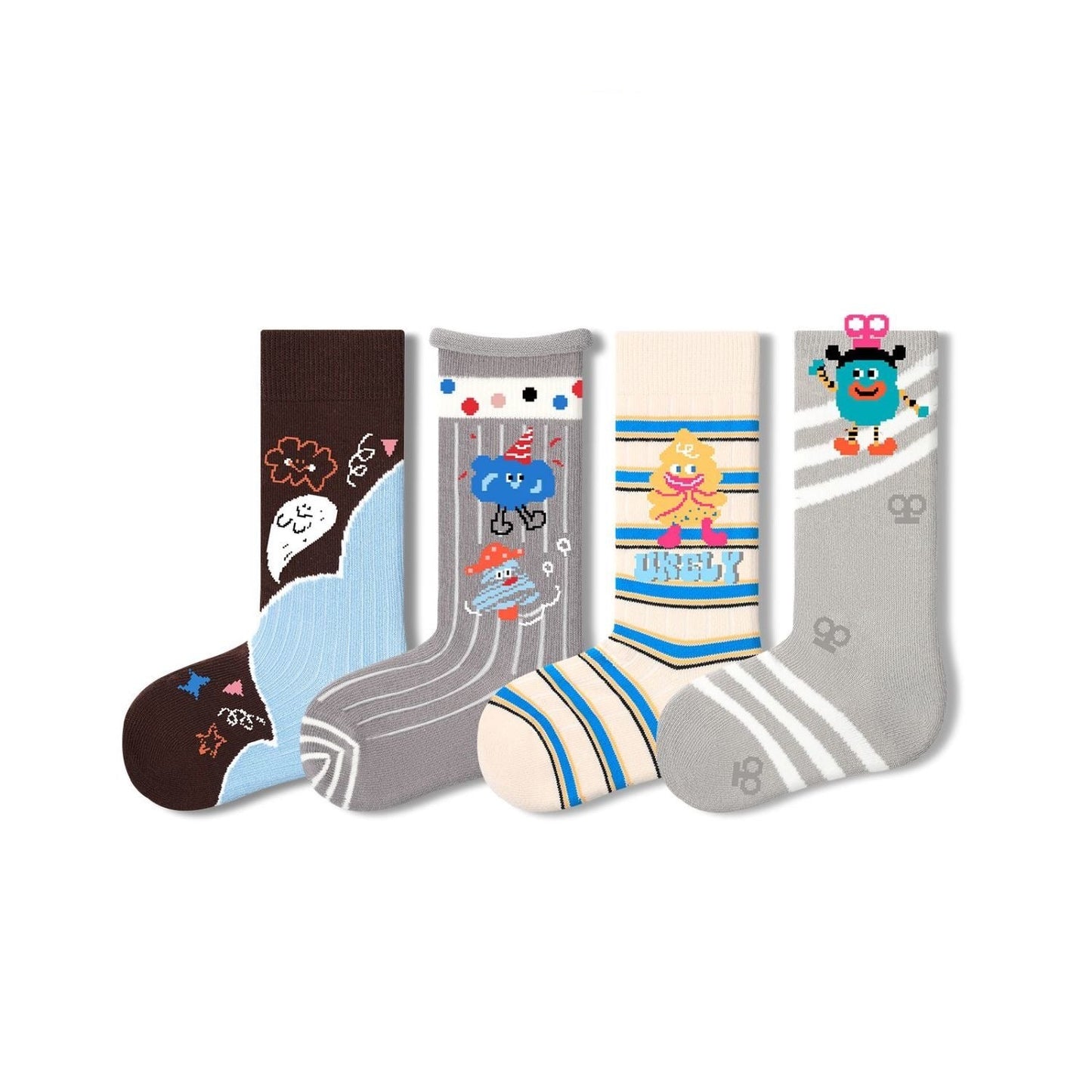 Sensori™ PupStory Textured Crew Sock