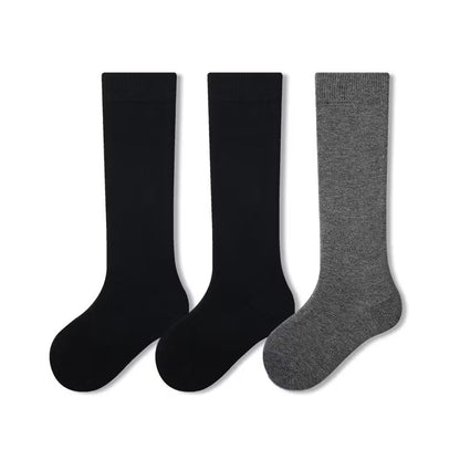Sensori™ UniformEase Kids' Solid Knee-High Socks