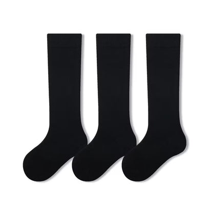 Sensori™ UniformEase Kids' Solid Knee-High Socks