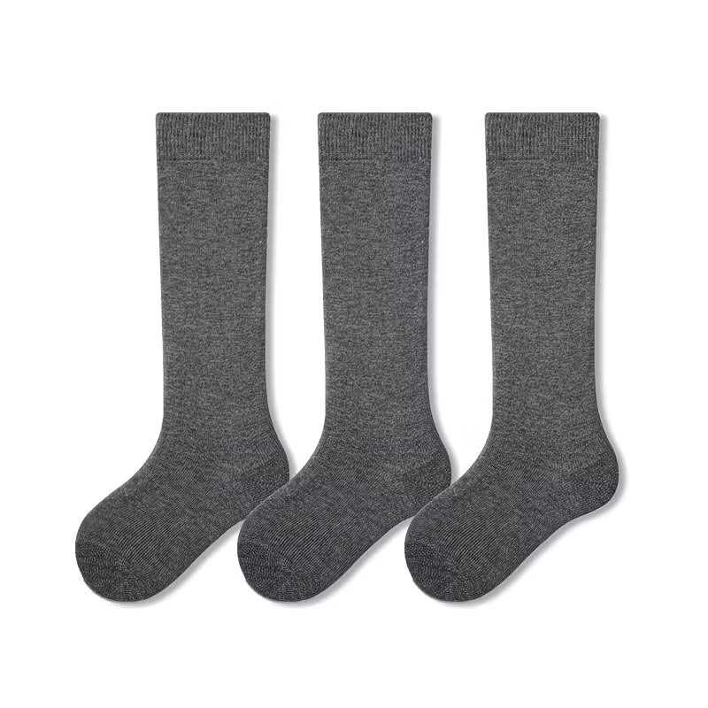 Sensori™ UniformEase Kids' Solid Knee-High Socks