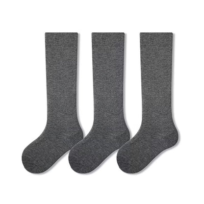 Sensori™ UniformEase Kids' Solid Knee-High Socks