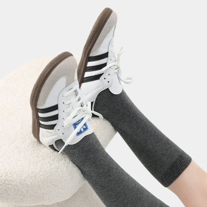 Sensori™ UniformEase Kids' Solid Knee-High Socks