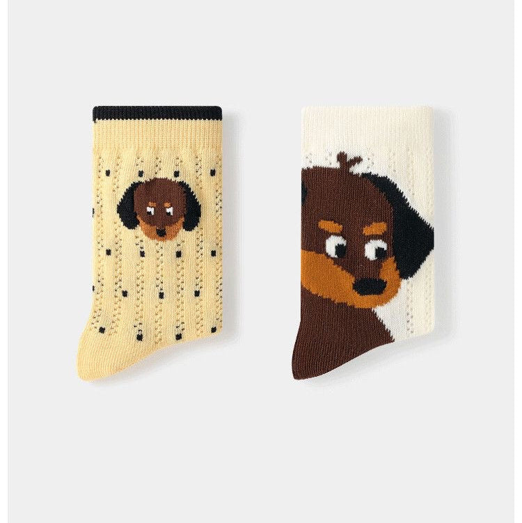Sensori™ PupStory Textured Crew Sock