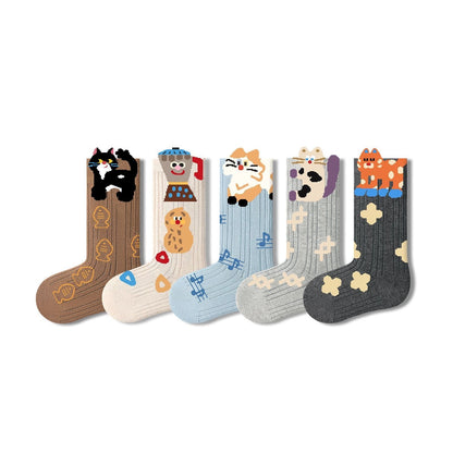 Sensori™ WhiskerTales Kids' Animal Crew Sock