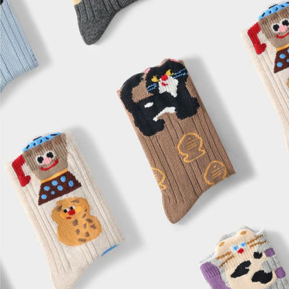 Sensori™ WhiskerTales Kids' Animal Crew Sock