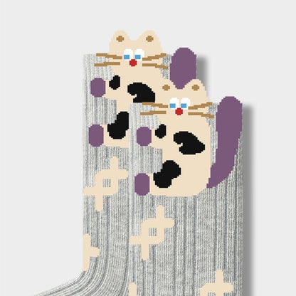 Sensori™ WhiskerTales Kids' Animal Crew Sock