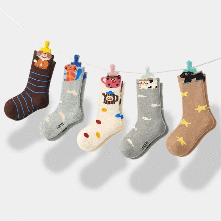 Sensori™ WhiskerTales Kids' Animal Crew Sock