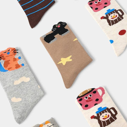 Sensori™ WhiskerTales Kids' Animal Crew Sock