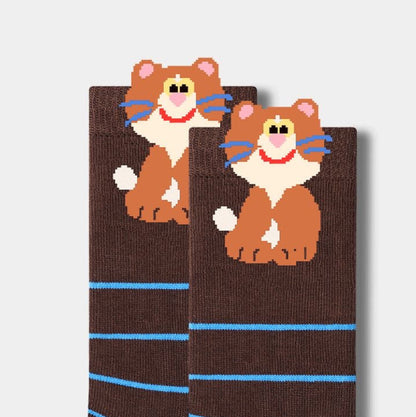 Sensori™ WhiskerTales Kids' Animal Crew Sock