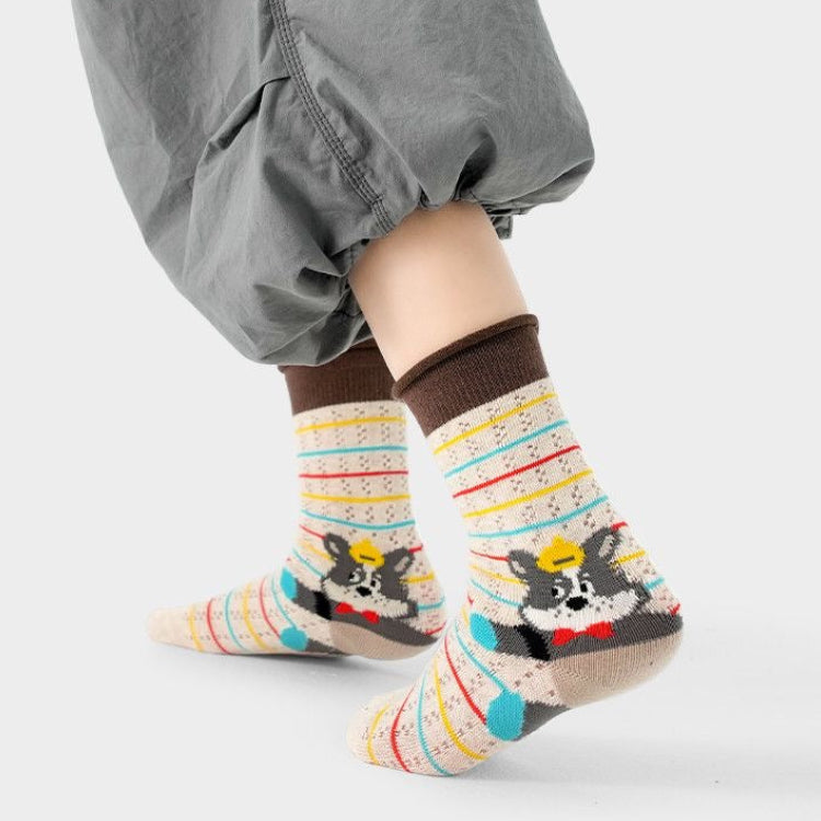 Sensori™ PupStory Textured Crew Sock