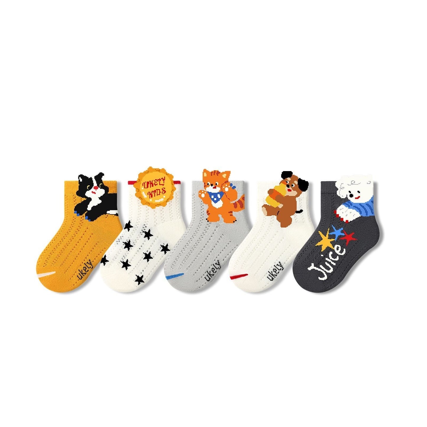 Sensori™ Petite Pals Openwork Ankle Socks