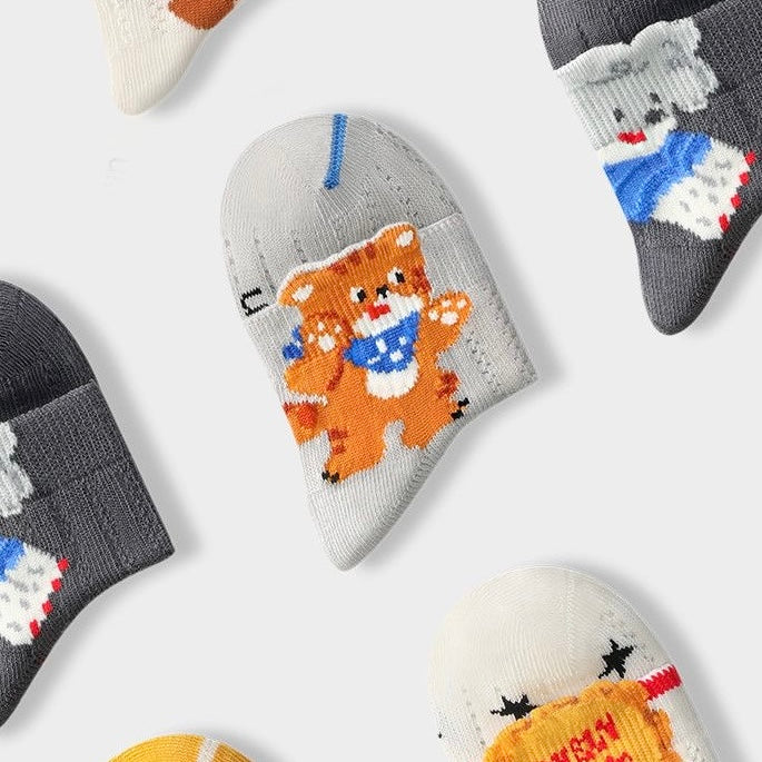Sensori™ Petite Pals Openwork Ankle Socks