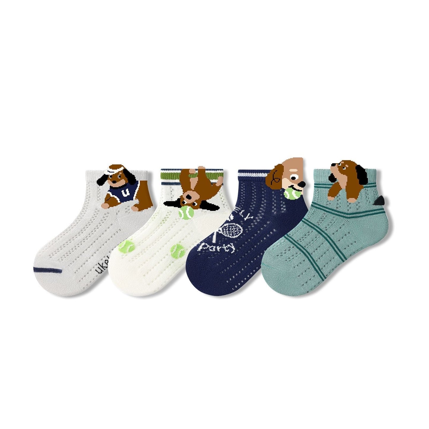 Sensori™ PlaySprint Openwork Ankle Sock Sets