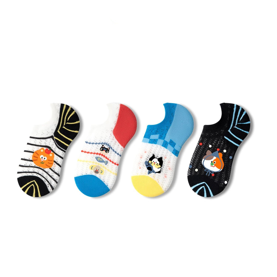 Sensori™ AirPals Kids' Mesh No-Show Socks