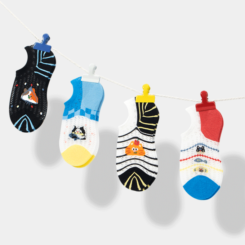Sensori™ AirPals Kids' Mesh No-Show Socks
