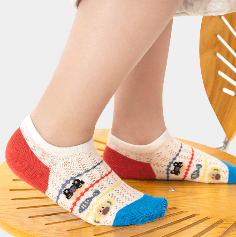 Sensori™ AirPals Kids' Mesh No-Show Socks
