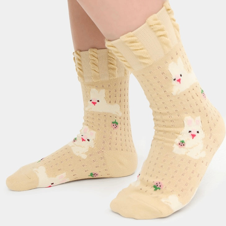 Sensori™ StoryPatch Girls' Textured Crew Sock