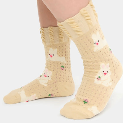 Sensori™ StoryPatch Girls' Textured Crew Sock
