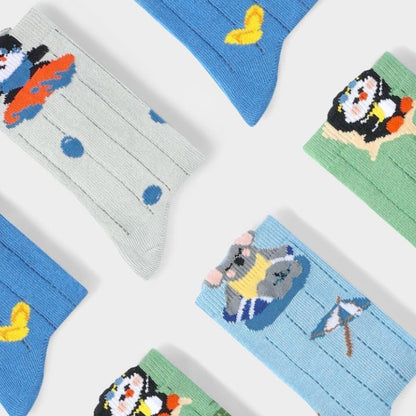 Sensori™ WhiskerTales Kids' Animal Crew Sock