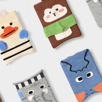 Sensori™ RoamPals Non-Slip Animal Crew Socks