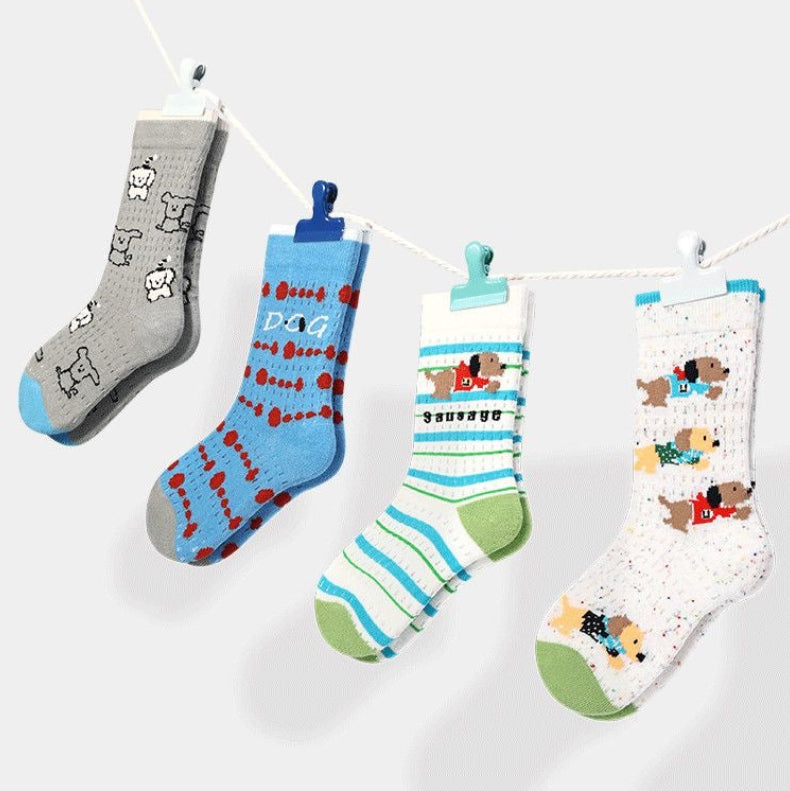 Sensori™ WhiskerTales Kids' Animal Crew Sock