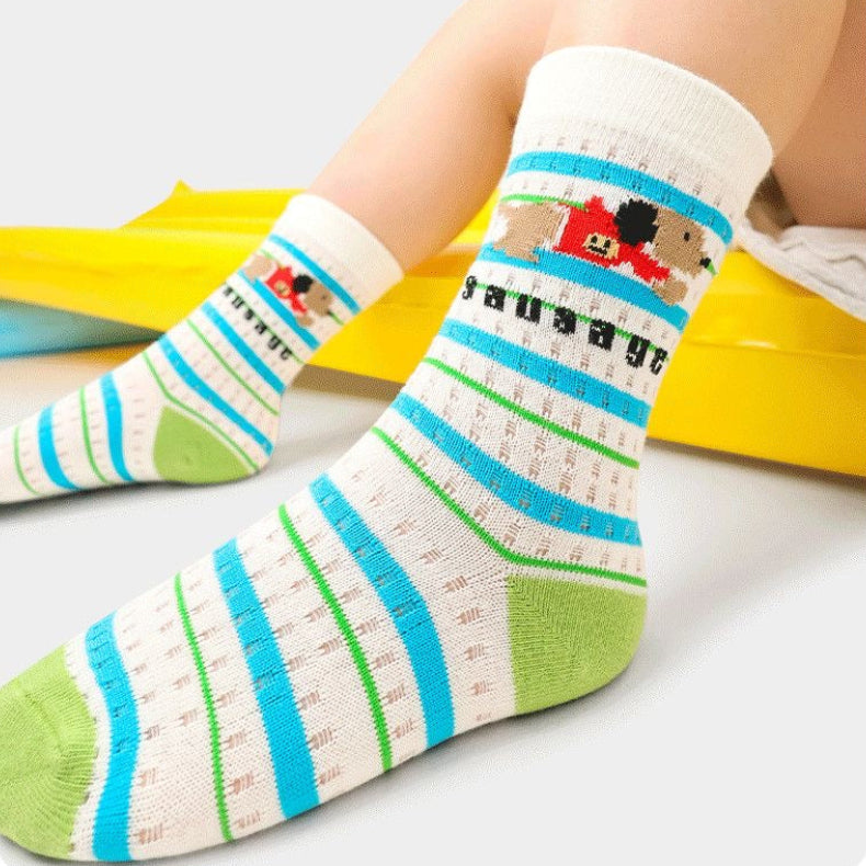 Sensori™ WhiskerTales Kids' Animal Crew Sock
