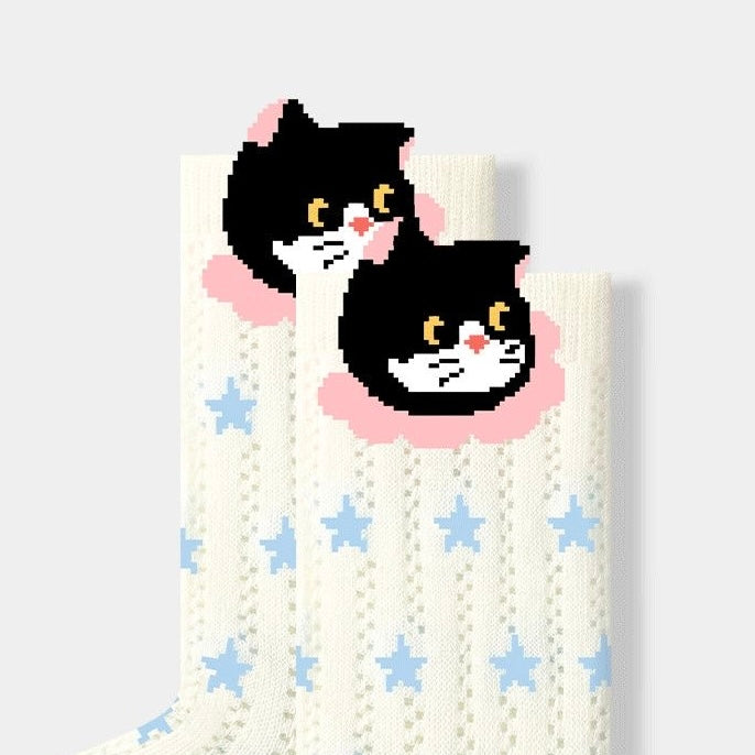 Sensori™ Peek-a-Boo Socks