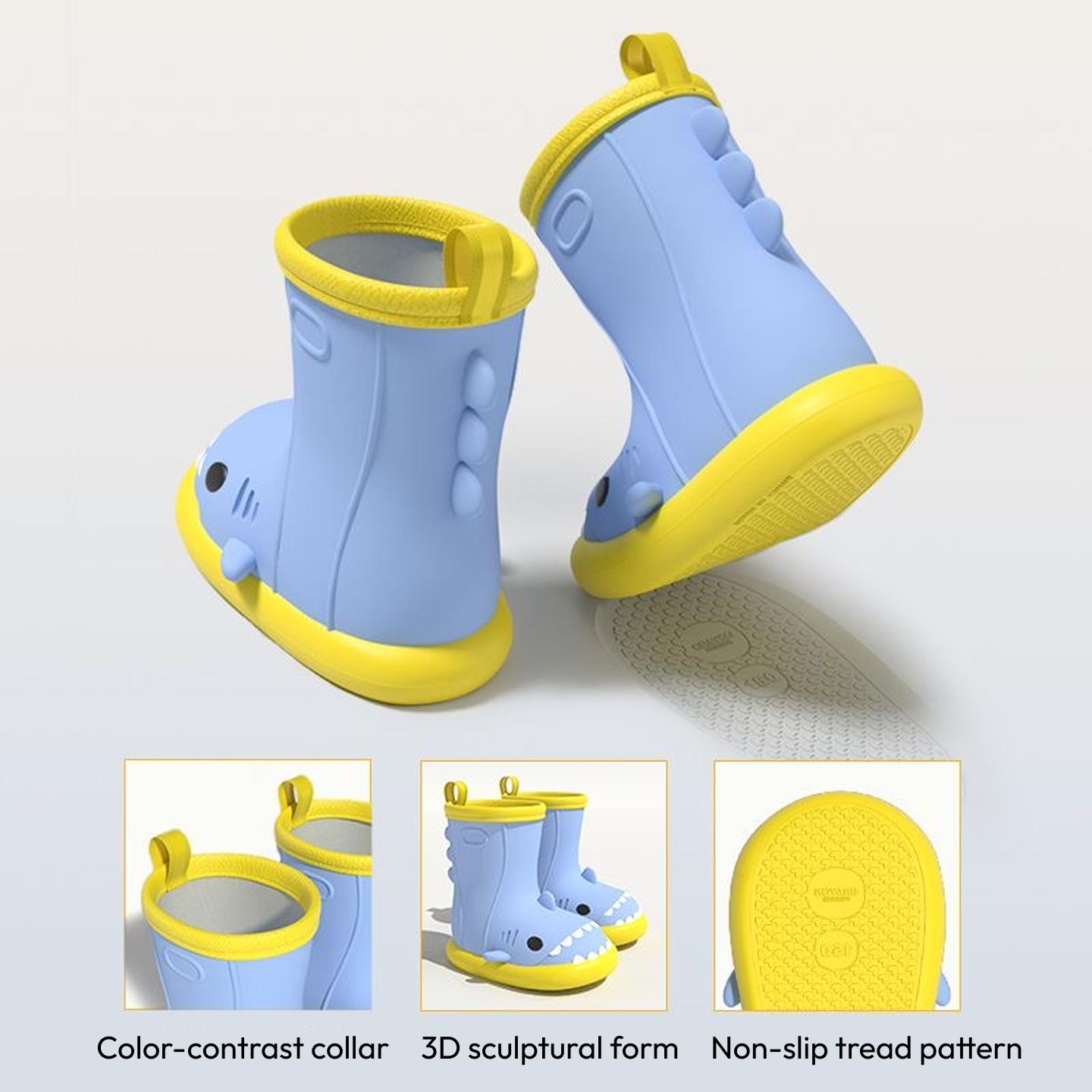 Sensori™ Shark Rain Boots