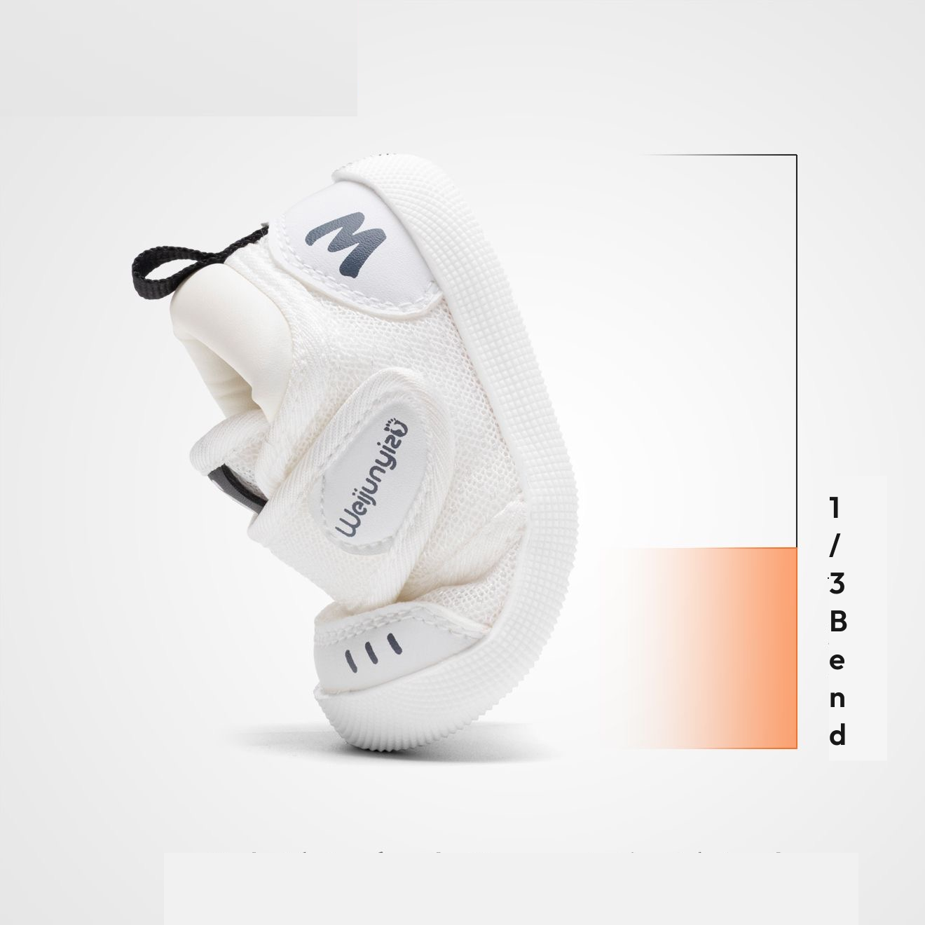 Sensori™ Feather-Mesh First-Walker Sneakers