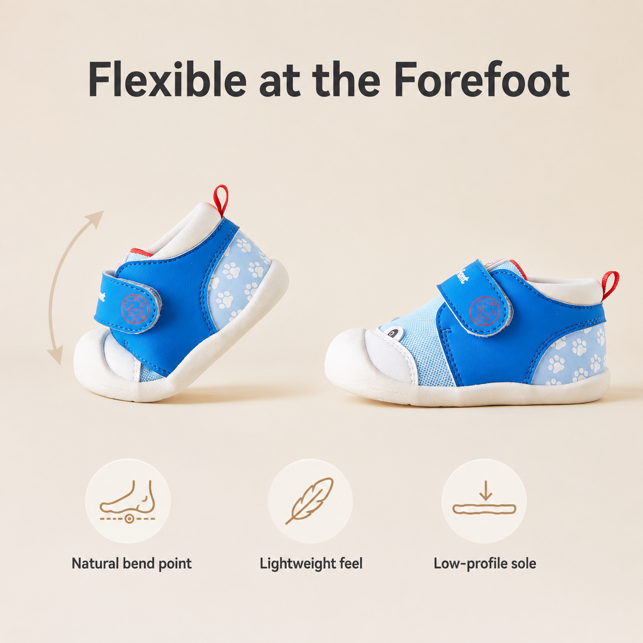 Sensori™ PawStep Protective-Toe Sneakers