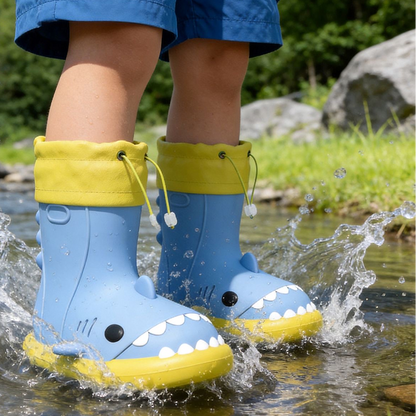 Sensori™ Shark Lengthen Rain Boots