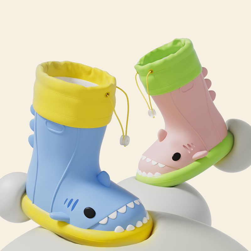 Sensori™ Shark Lengthen Rain Boots