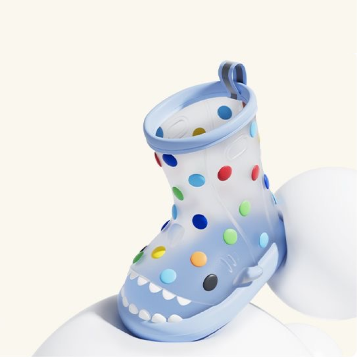 Sensori™ Translucent Dots Rain Boots
