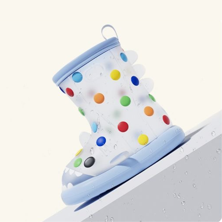 Sensori™ Translucent Dots Rain Boots