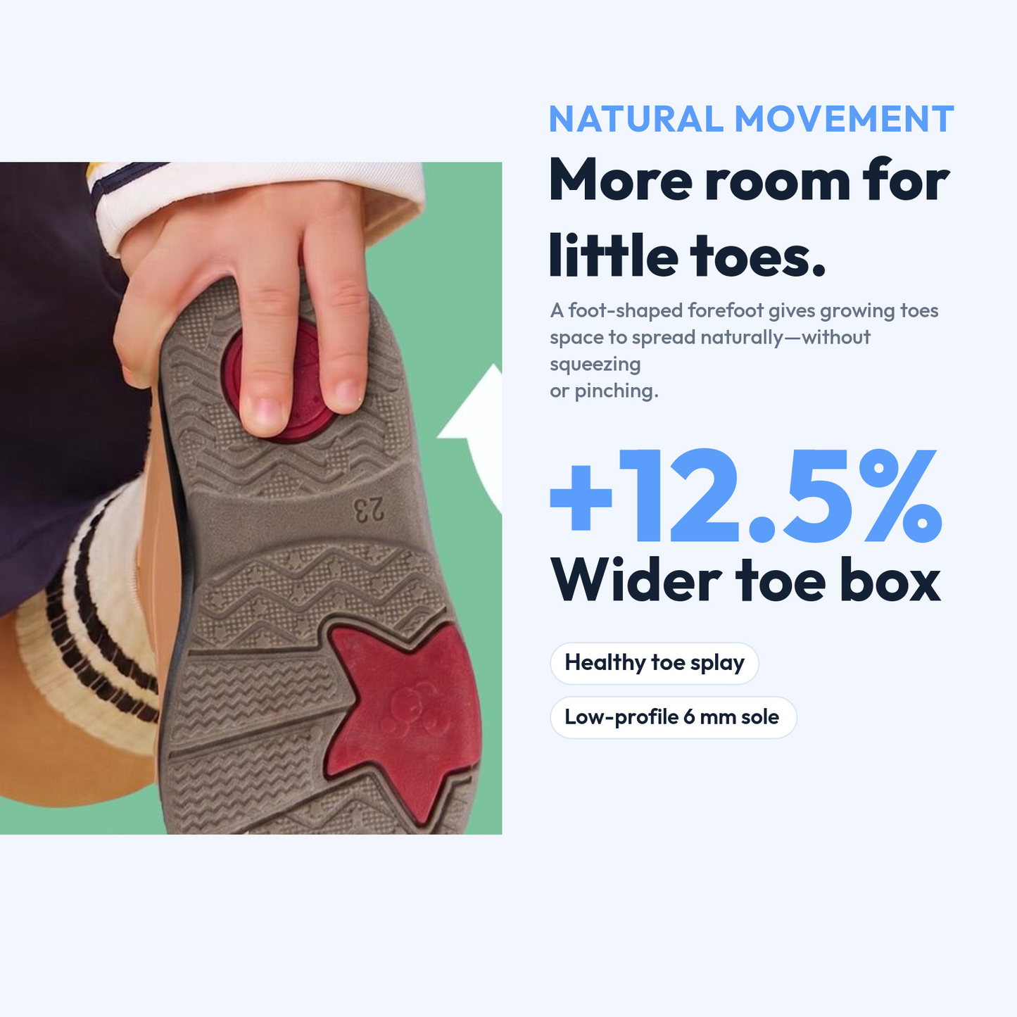 Sensori™ FlexNest Barefoot Sneakers