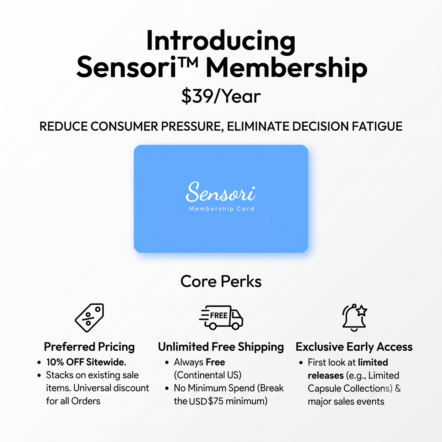 Sensori™ 365-Day Membership